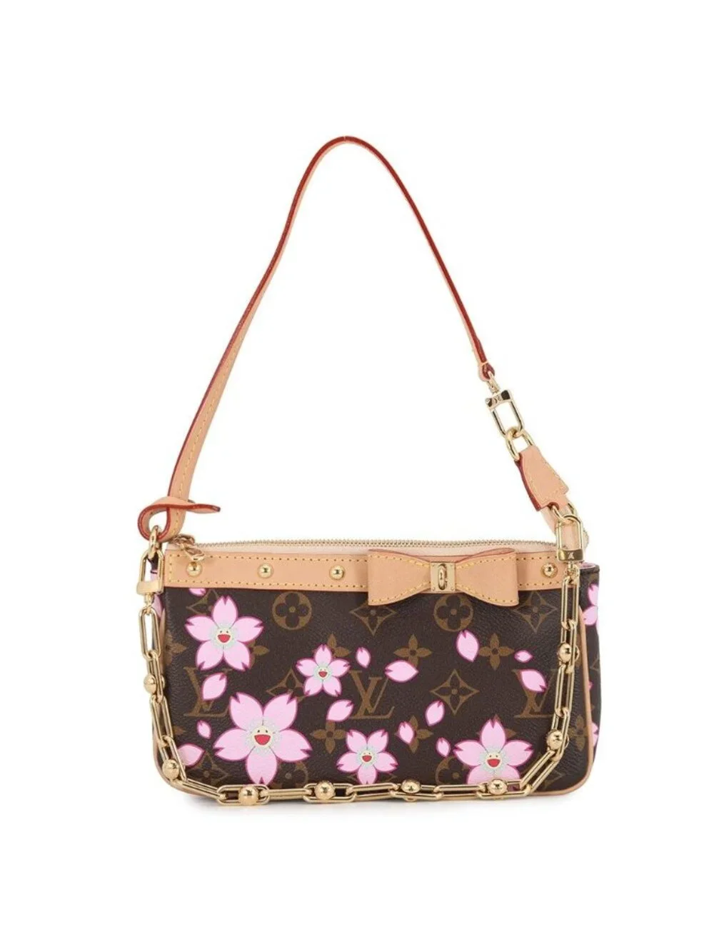 Louis Vuitton Handbag Monogram Cherry Blossom LV TM Pochette Accessoire Pouch